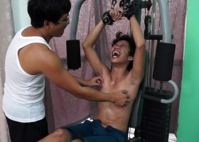 Idol Tickled On The Gym